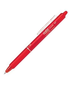 PILOT BOLIGRAFO BORRABLE FRIXION CLICKER ROJO (12 UNIDADES)