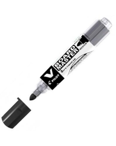 PILOT ROTULADOR PIZARRA BLANCA V BOARD MASTER RECARGABLE NEGRO (10 UNIDADES)