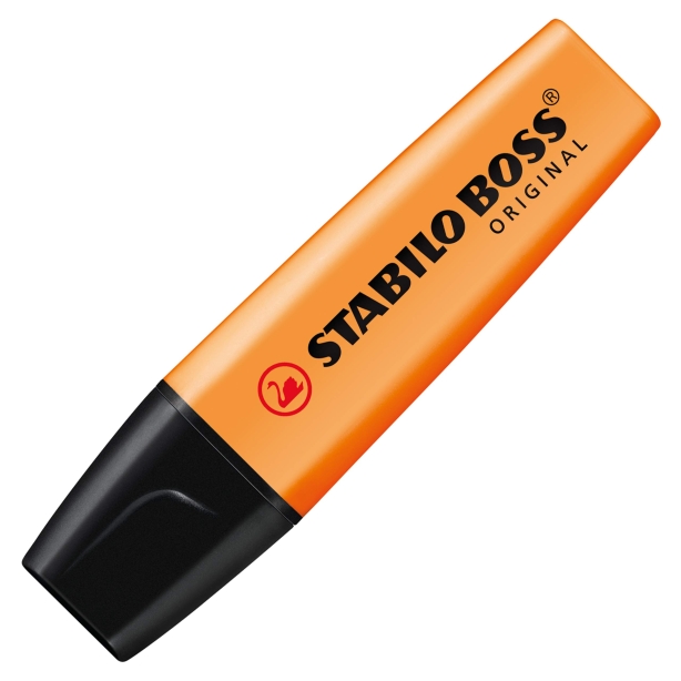 Marcador STABILO BOSS ORIGINAL Pastel - 1 unidad color naranja