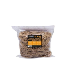 Bismark 152124 - Bolsa con gomas elásticas de 12 cm, 1 kg