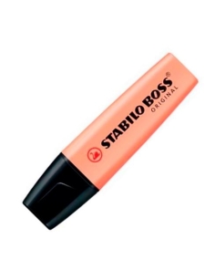 STABILO BOSS MARCADOR FLUORESCENTE NARANJA PÁLIDO -1 UNIDAD-