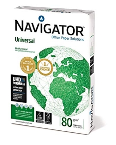 Navigator Universal - Papel multiusos para impresora 500 hojas A4 80gr
