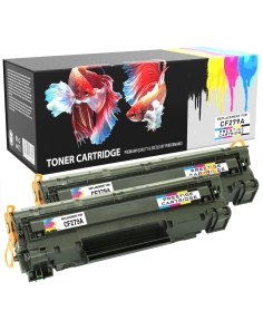 PRESTIGE CARTRIDGE h279atwobk - CF279A 79A Pack de 2 Cartuchos de tóner láser compatibles para HP Laserjet Pro M12, M12a, M12w, MFP M26A, MFP M26nw