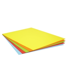 Pack 25 Cartulinas Colores Intensos Tamaño 50X65 180g