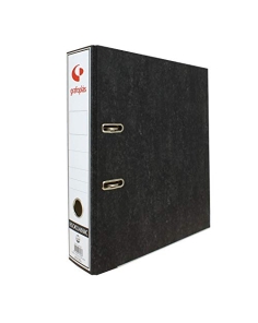 Grafoplás 7179100. Archivador de Palanca Ecoclassic, Tamaño Folio, Ollao en Lomo, Con Ranuras, Anillas de 65mm con Mecanismo Palanca Niquelado, Certificado FSC (1 Unidad)