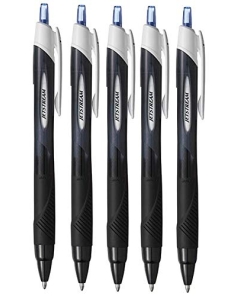 Rollerball de tinta jetstream 1.00 m/m (5 uidades azules)