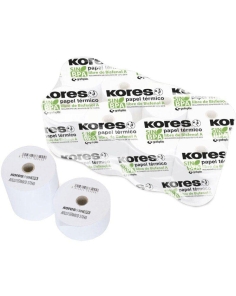 Rollo Papel Termico Maxi Kores 56674300 57 x 45 x 12 mm 24 m 10 Unidades